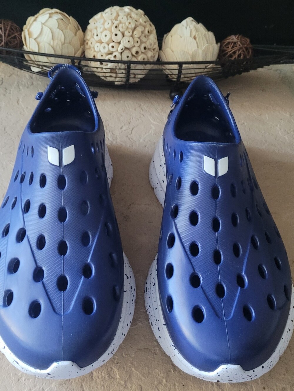 Size 11 Kane Revive Active Recovery Navy Gardenia Speckle Men Shoes